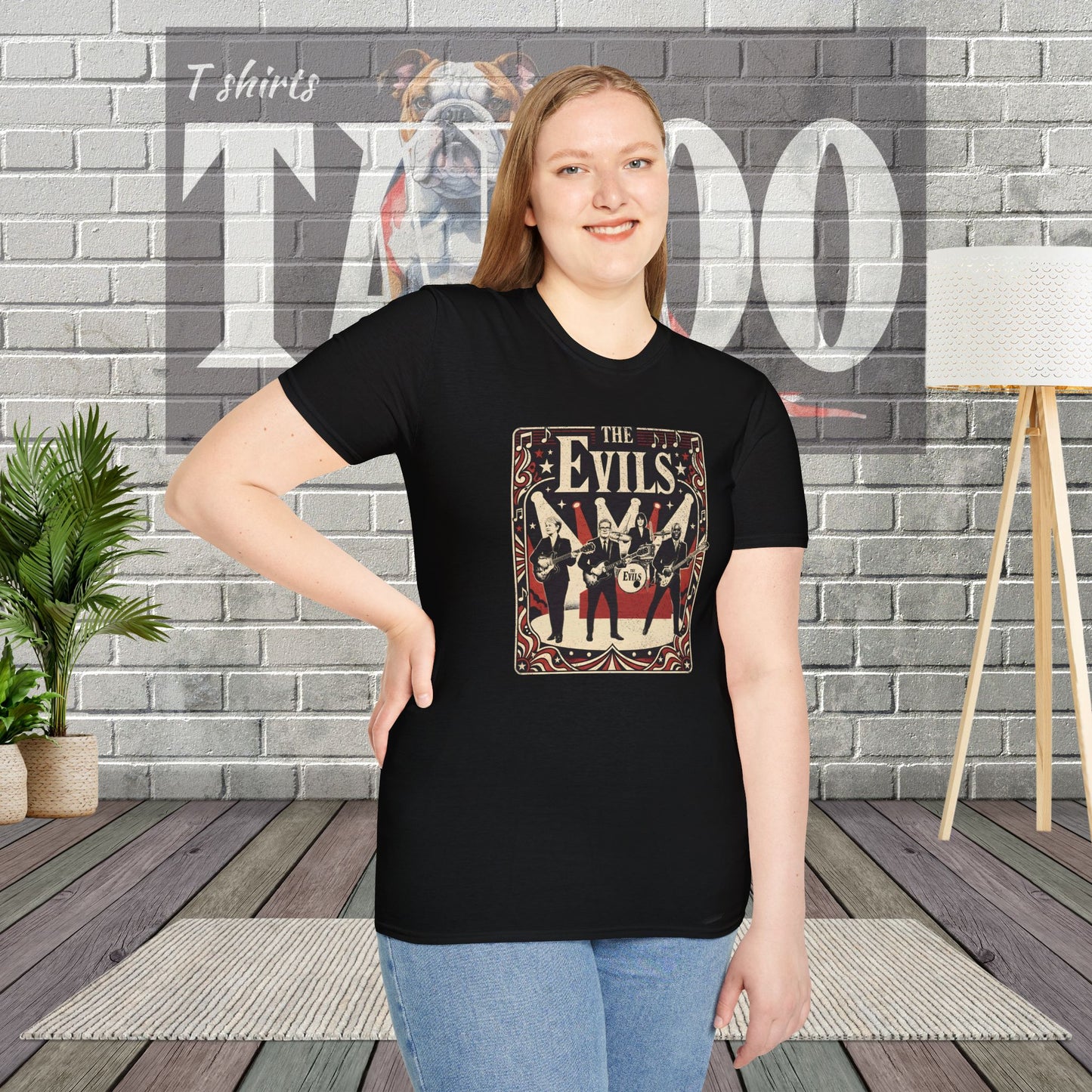 THE EVILS: Starmer's Vintage Band Tour Edition T-Shirt