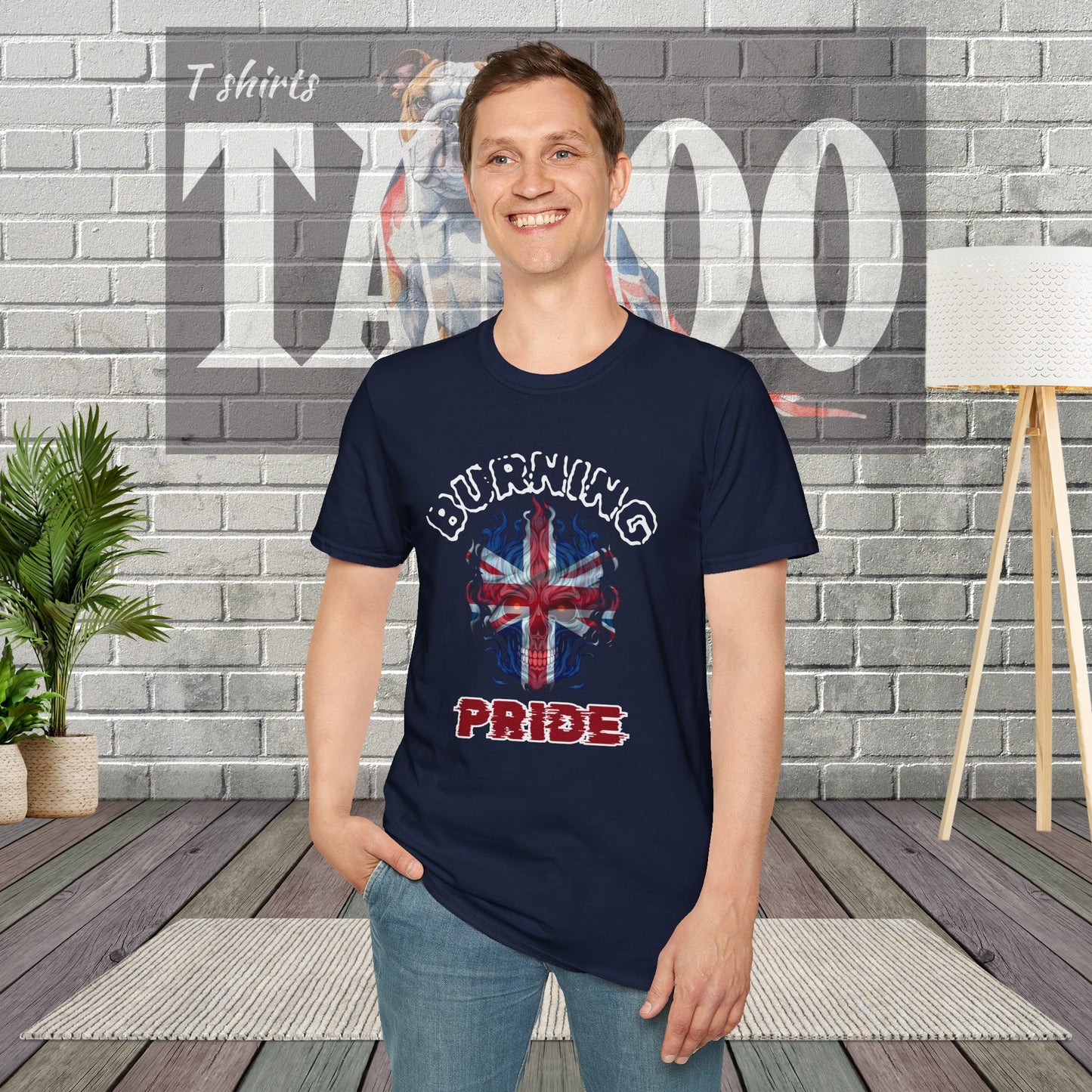 Burning British Pride | Political Statement T-shirt