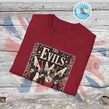 THE EVILS: Starmer's Vintage Band Tour Edition T-Shirt