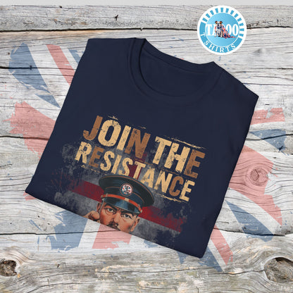 Join the Resistance T-Shirt – Rallying, Patriotic Call To Action Shirt