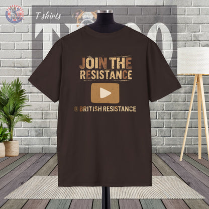 Join the Resistance T-Shirt – "Scotland" Rallying, Patriotic Call To Action Shirt