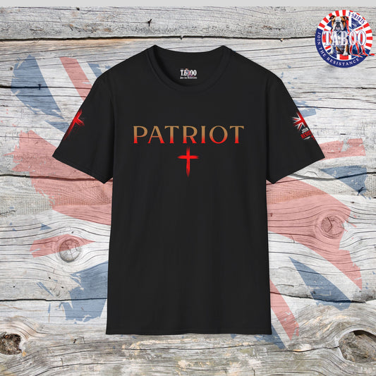 PATRIOT | Gold and Red T-Shirt