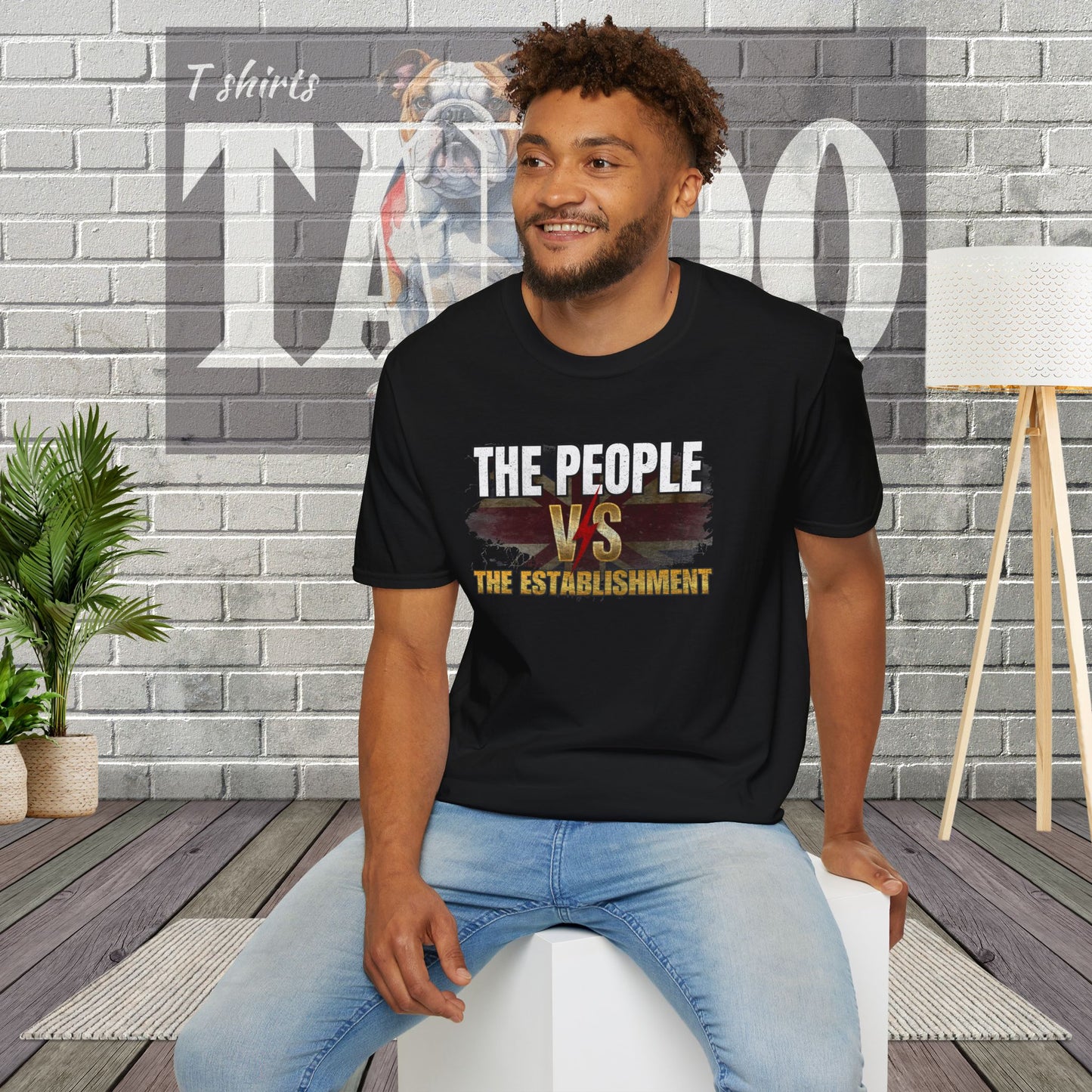 The People vs The Establishment T-Shirt | Reform UK Supporter Tee