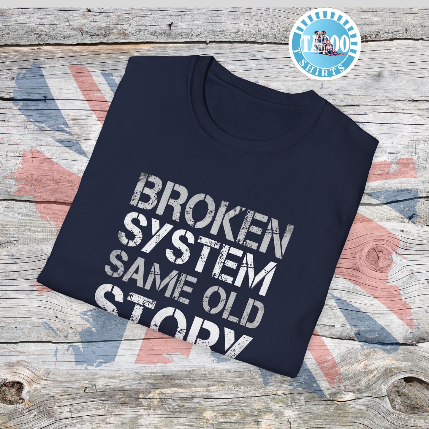 Broken System Tee - Same Old Story