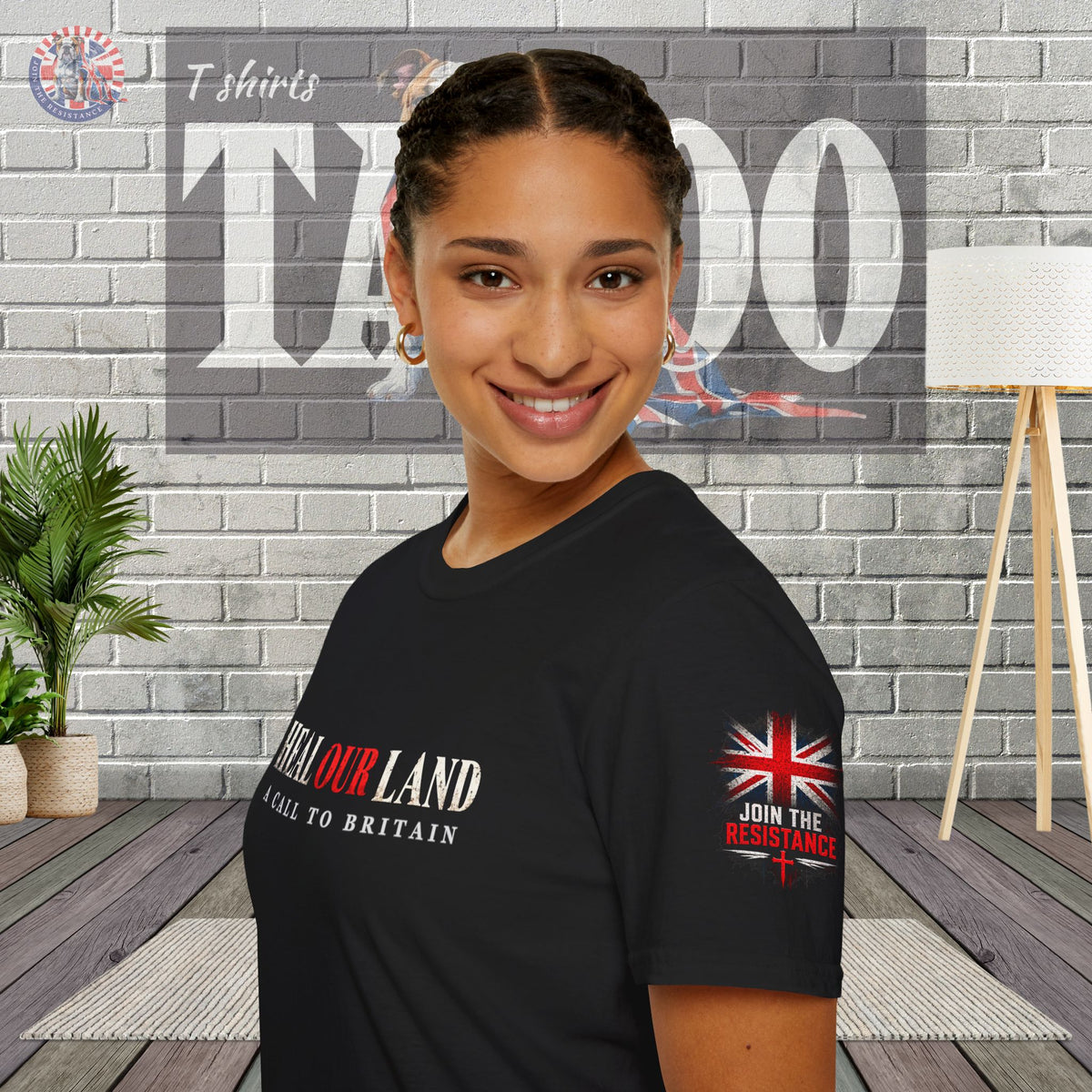 HEAL OUR LAND | 2 CHRONICLES 7:14 | Christian Patriotic T-shirt