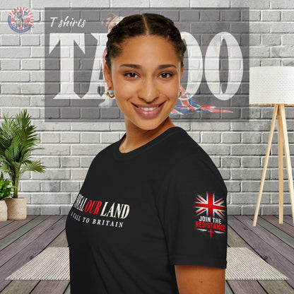 HEAL OUR LAND | 2 CHRONICLES 7:14 | Christian Patriotic T-shirt