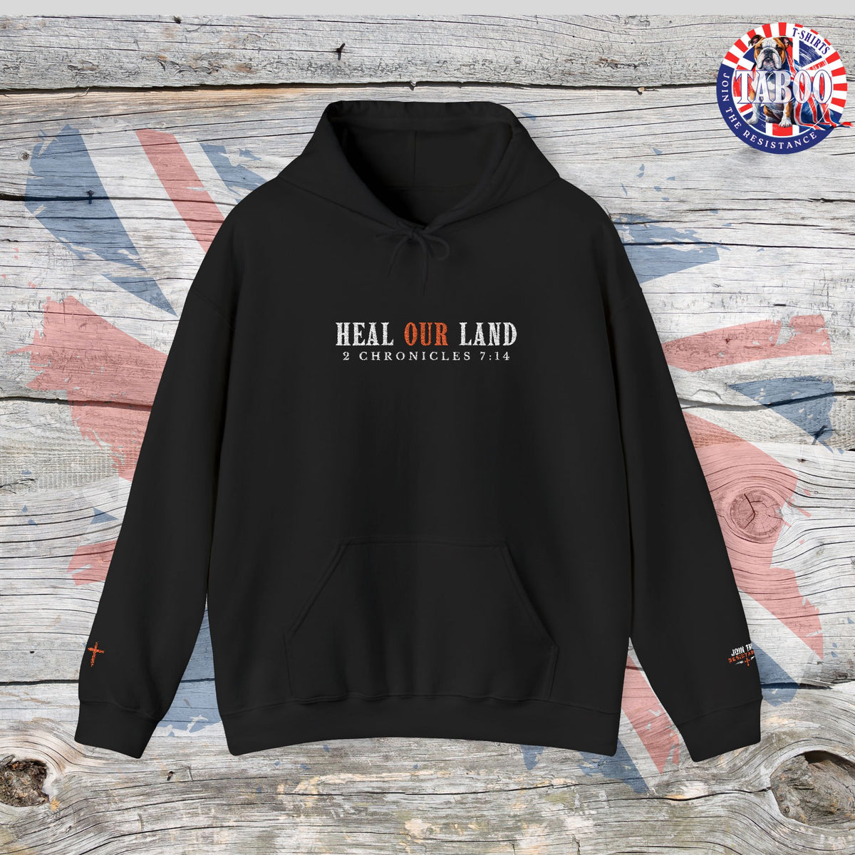 HEAL OUR LAND | Premium Embroidered Hoodie